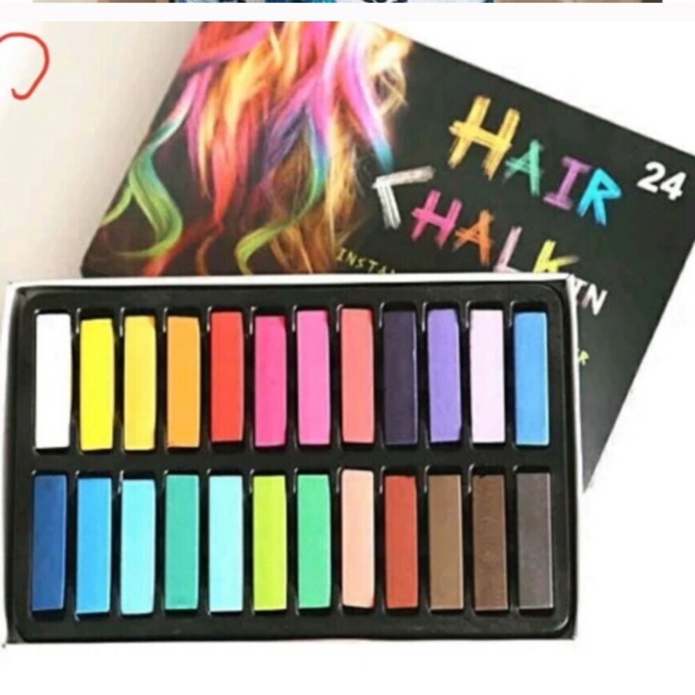 24 Piece Hair Chalk!!